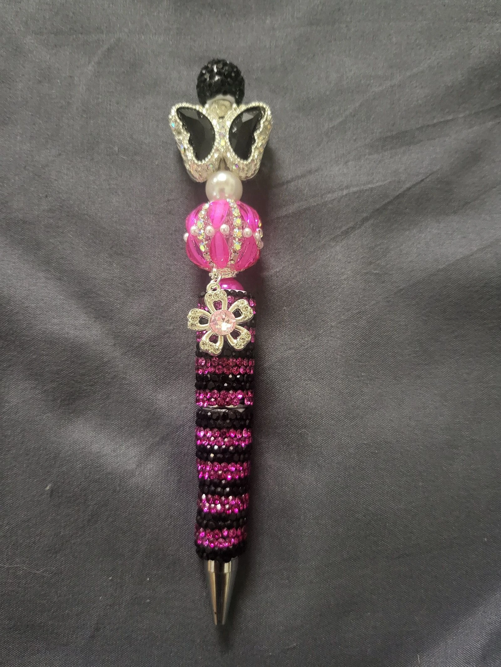 Stylo à strass brillant 